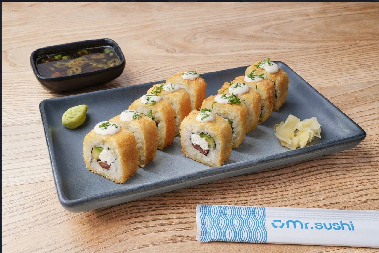 2x1 Sushi Blue Cheese - Arrachera, Queso Azul y Costra Crujiente