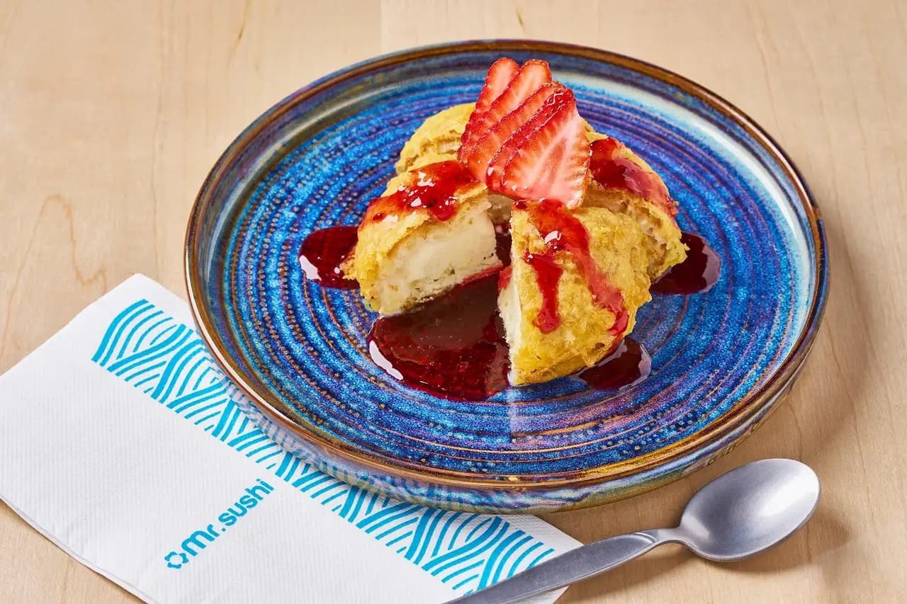 Tempura Helado Frutos Rojos - Helado Frito con Mermelada de Berries