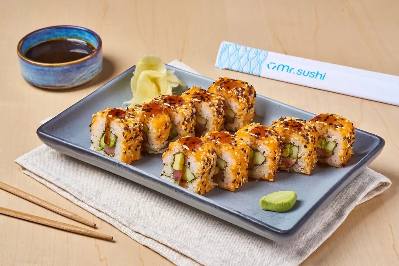2x1 Sushi Tunagui - Atún, Anguila, Masago y Aguacate