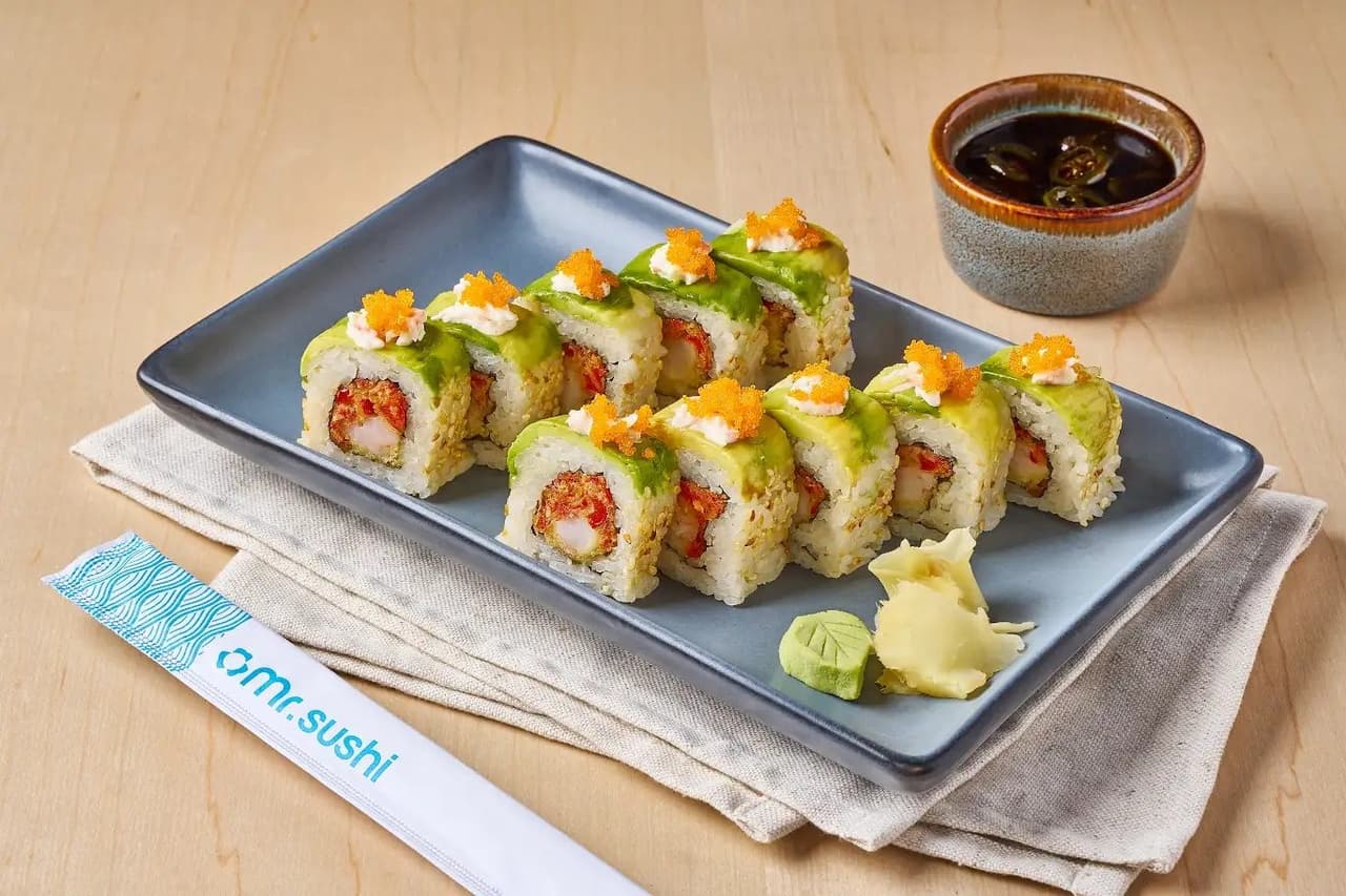 Sushi Avocado Habanero - Tampico Picante, Camarón y Kakiage