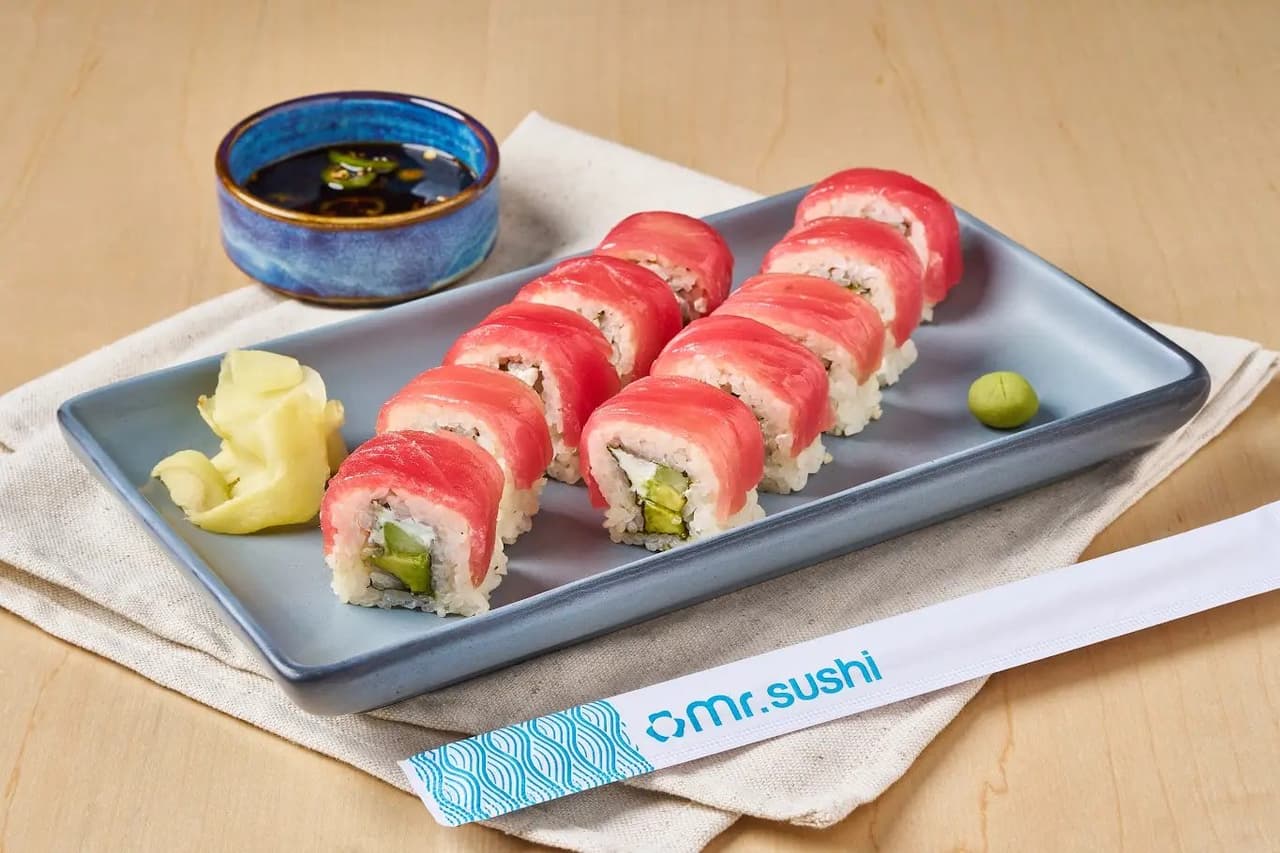 Sushi Tuna Maki - Atún Clásico con Queso
